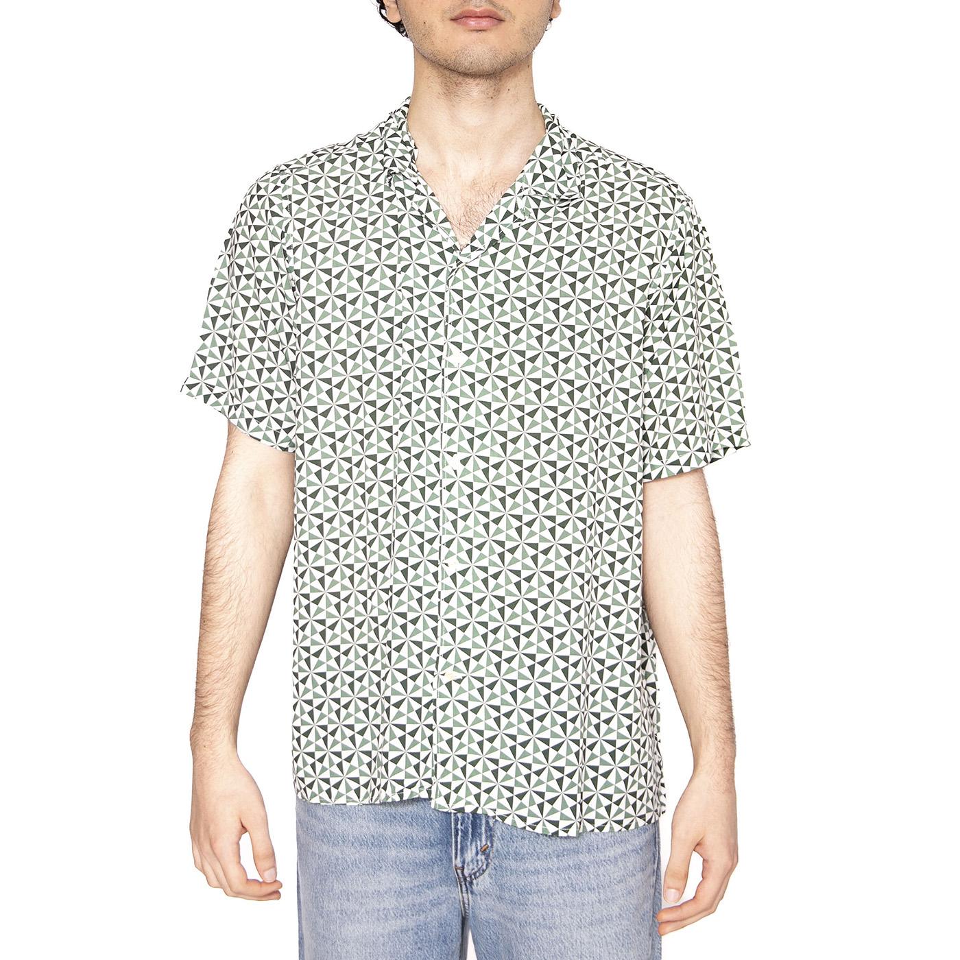 Alhambra Aloha Shirt Morera - Camicia Maniche Corte Uomo Multicolore 1954-MORERA  BRAVA FABRICS 