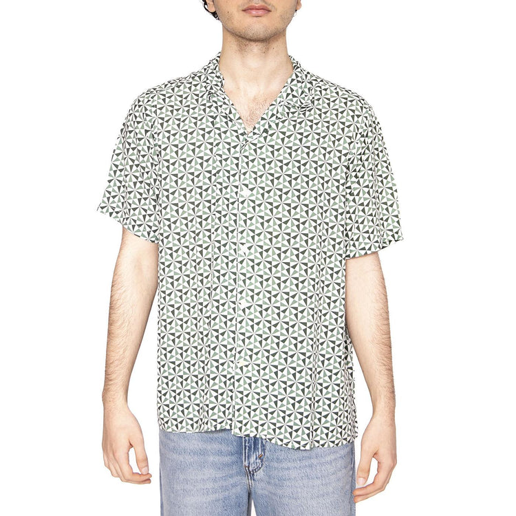 Alhambra Aloha Shirt Morera - Camicia Maniche Corte Uomo Multicolore 1954-MORERA  BRAVA FABRICS 