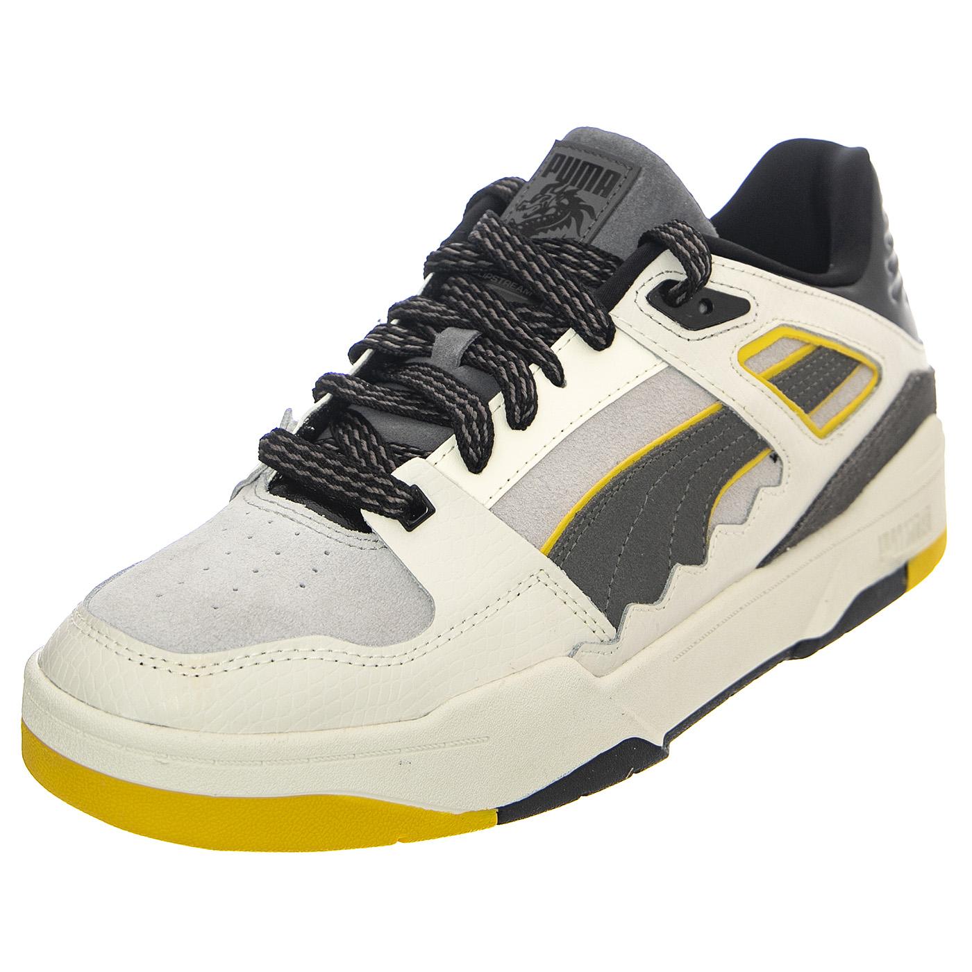 M' Slipstream Staple Warm White / Cool Light Gray - Scarpe Stringate Profilo Basso Uomo Bianche / Multi 391566-01  PUMA 