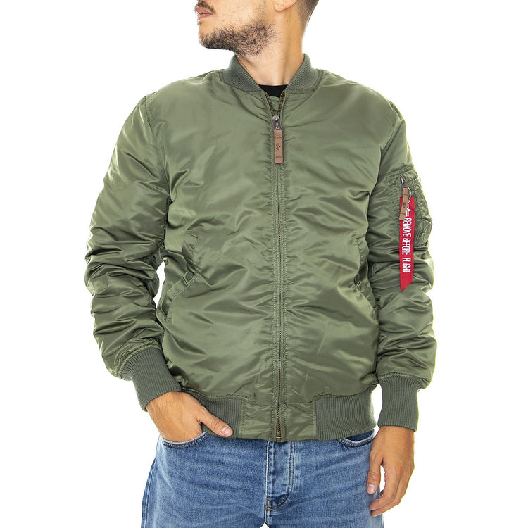 MA-1 VF 59 Long Jacket - Sage Green - Giacca Invernale Uomo Verde 168100-01  ALPHA INDUSTRIES 