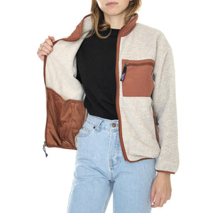 W's Synch Jacket Oatmeal Heather - Giacca Invernale Donna Beige 22955-OAT  PATAGONIA 