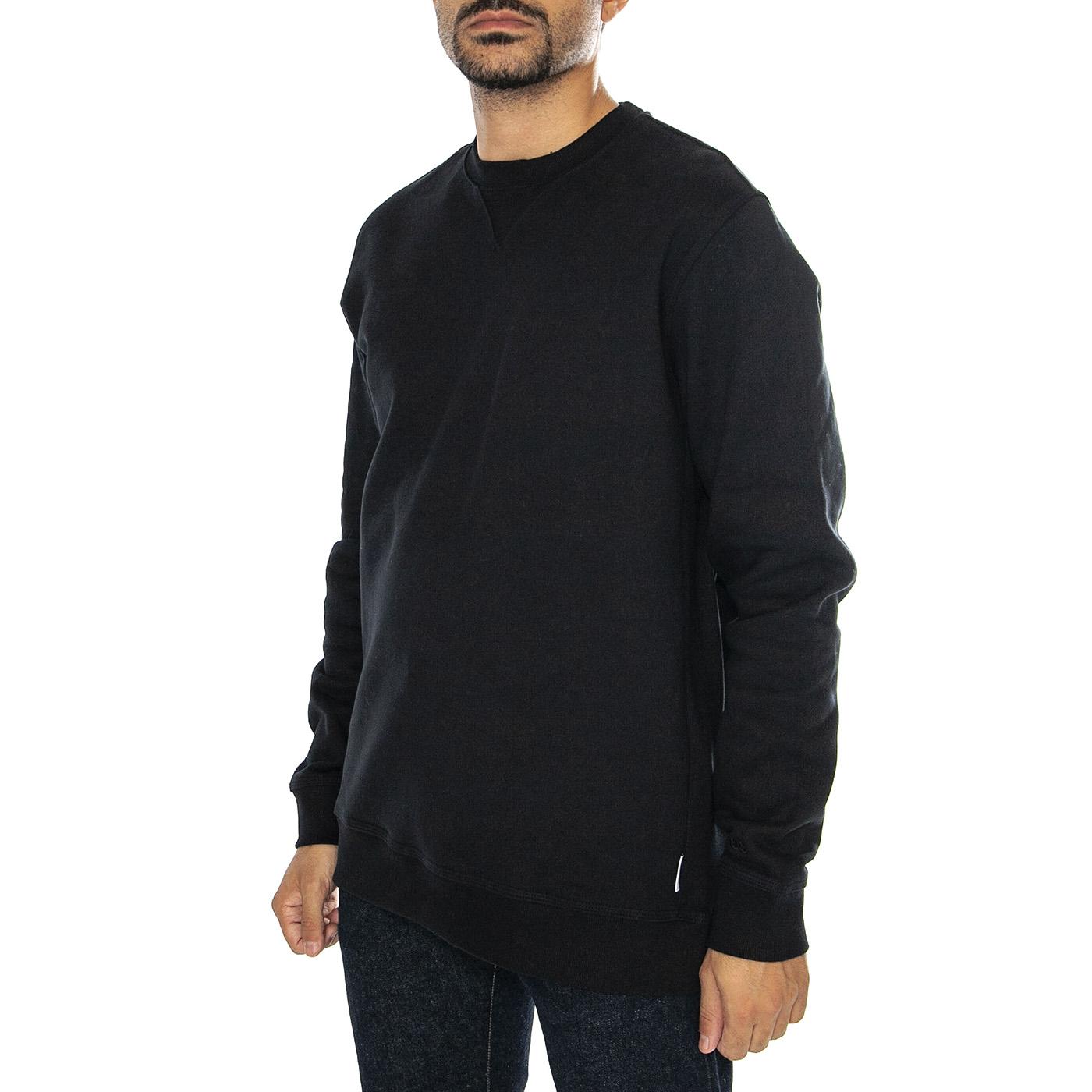Dan Life Reg Heavy Sweat Crew Black - Felpa Girocollo Uomo Nera 22029902-4523804  ONLY & SONS 