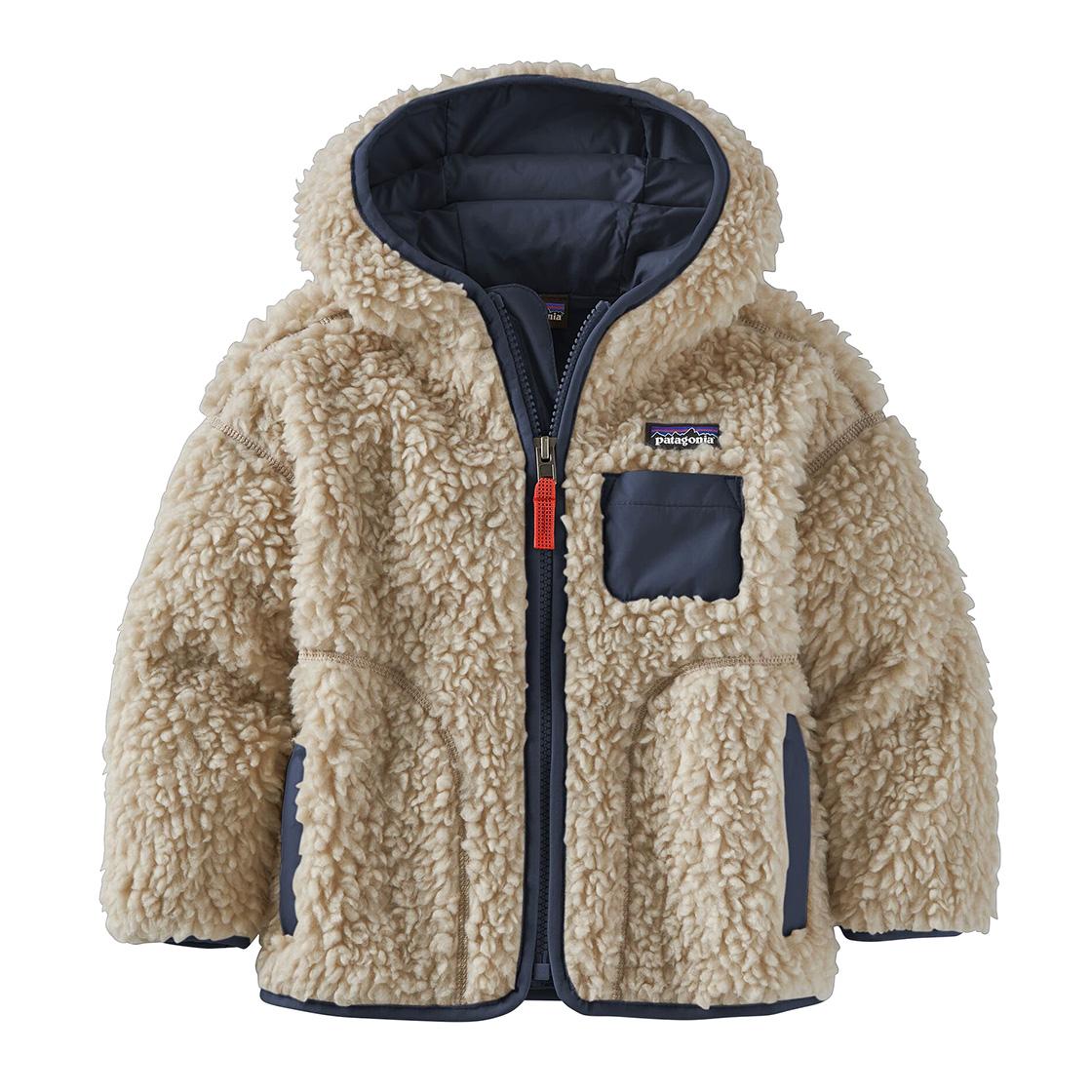Baby Retro X-Hoody - Giacca Invernale con Cappuccio Bambino Beige / NANE 61400-NANE  PATAGONIA 