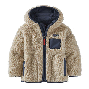 Baby Retro X-Hoody - Giacca Invernale con Cappuccio Bambino Beige / NANE 61400-NANE  PATAGONIA 