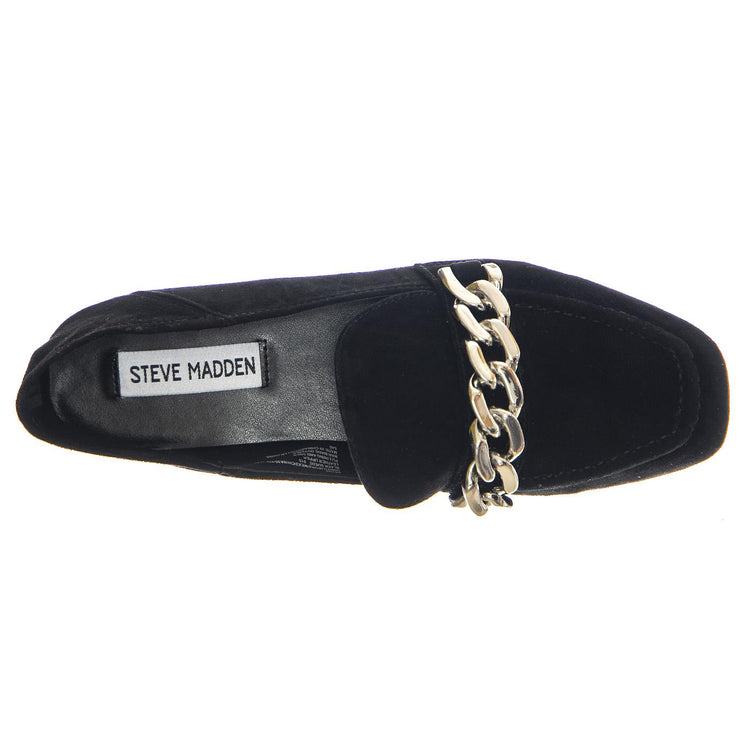 Dayna Black Suede - Mocassini Donna  Neri DAYN01S1-BLK-SUED  STEVE MADDEN 