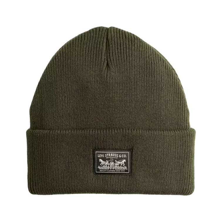 Autunno / Inverno - Backpatch Beanie Duffle Bag Green - Berretto Verde 000J4-0016 . LEVIS 