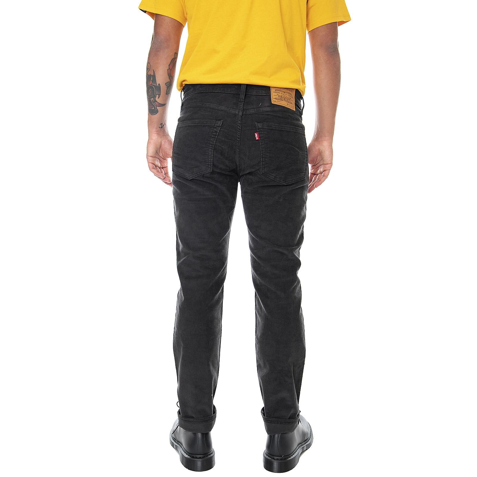 511 Slim Meteorite - Denim Jeans Uomo Neri 04511-5071 . LEVIS 