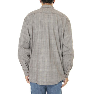 Bakerhill Shirt Dark Brown - Camicia Uomo Multicolore DK0A4Y12DBX1  DICKIES 