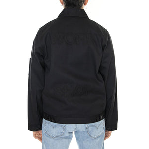Ol x Dickies Workshop Jacket Black - Giacca Estiva Uomo Nera DK0A4Y2EBLK1  DICKIES 