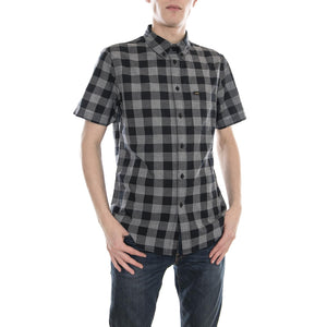 LEE BUTTON DOWN SS BLACK L886GB01  LEE 