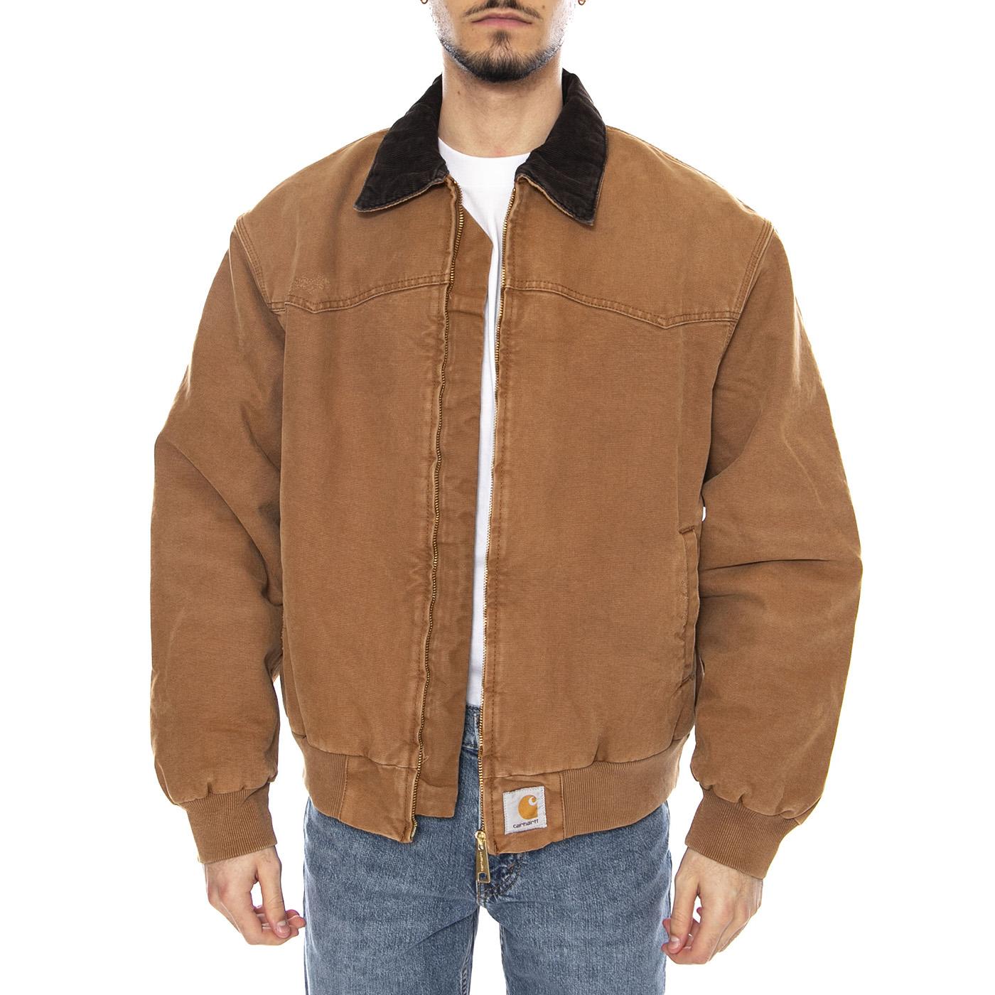 OG Santa Fe Jacket - Giacca Uomo Marrone I036240 00SB7 CARHARTT WIP 
