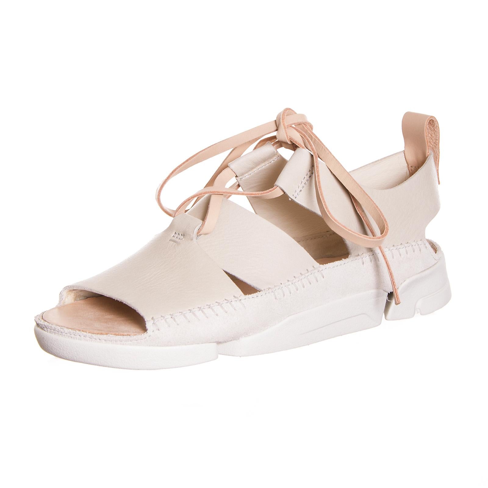 Trigenic Honey Off White Leaather 76311_4  CLARKS 