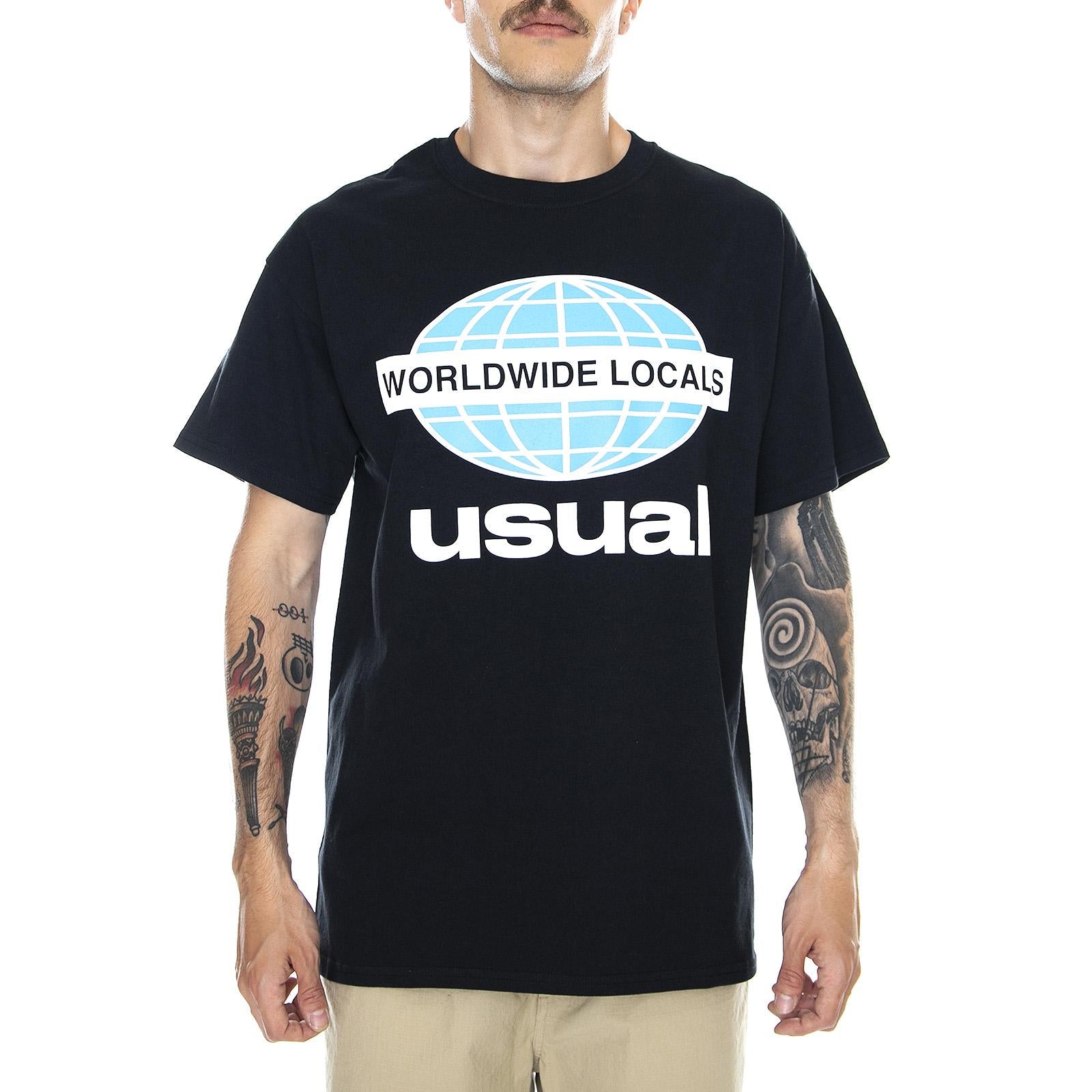  S20TSHWWLOG_BLACK  USUAL 