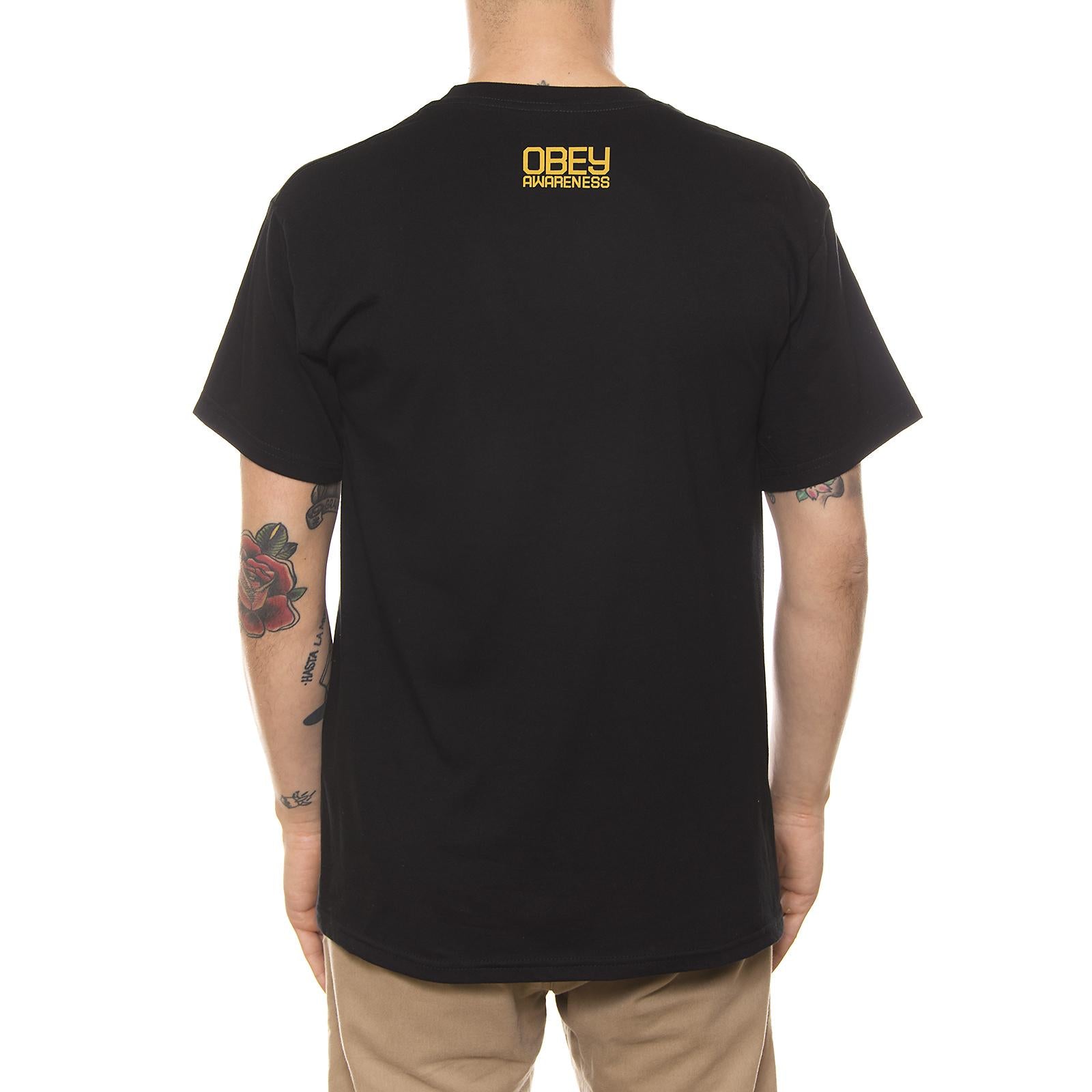 DAVID LYNCH AWARENESS PREMIUM S/S TEE BLACK 165361451-BLK  OBEY 
