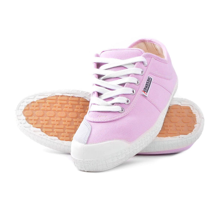 Basic Canvas Shoes - Pink - Scarpe Stringate Profilo Basso Uomo Rosa 75671_4  KAWASAKI 