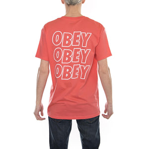OBEY JUMBLE LO - FI CORAL 165361489-CRL  OBEY 