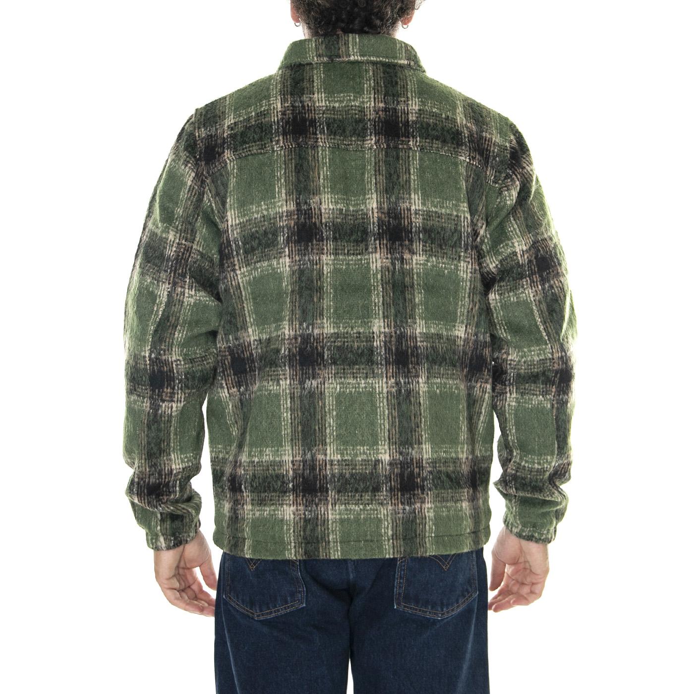 Hideout Jacket Green Check - Giacca Invernale Uomo Multicolore Hideout Jacket Green Check  SANTA CRUZ 