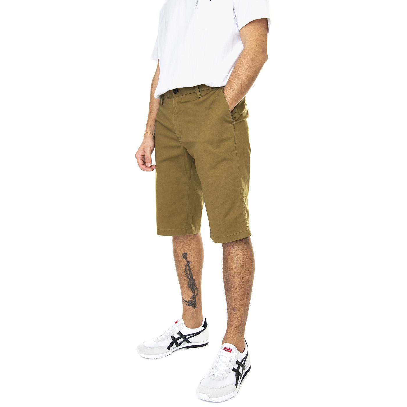 Signature Chino Short Grasshopper - Bermuda Uomo Verdi 65091-653  BEN SHERMAN 
