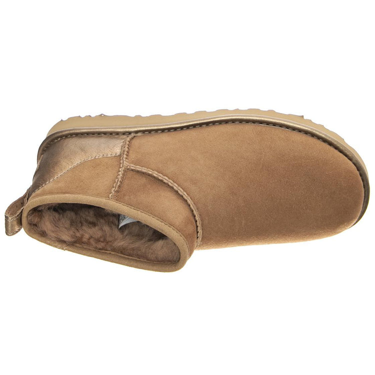Classic Ultra Mini - Stivaletti Profilo Basso Donna Marroni / Shine Beachwood UGSCLUMSBCHW1123634W  UGG 