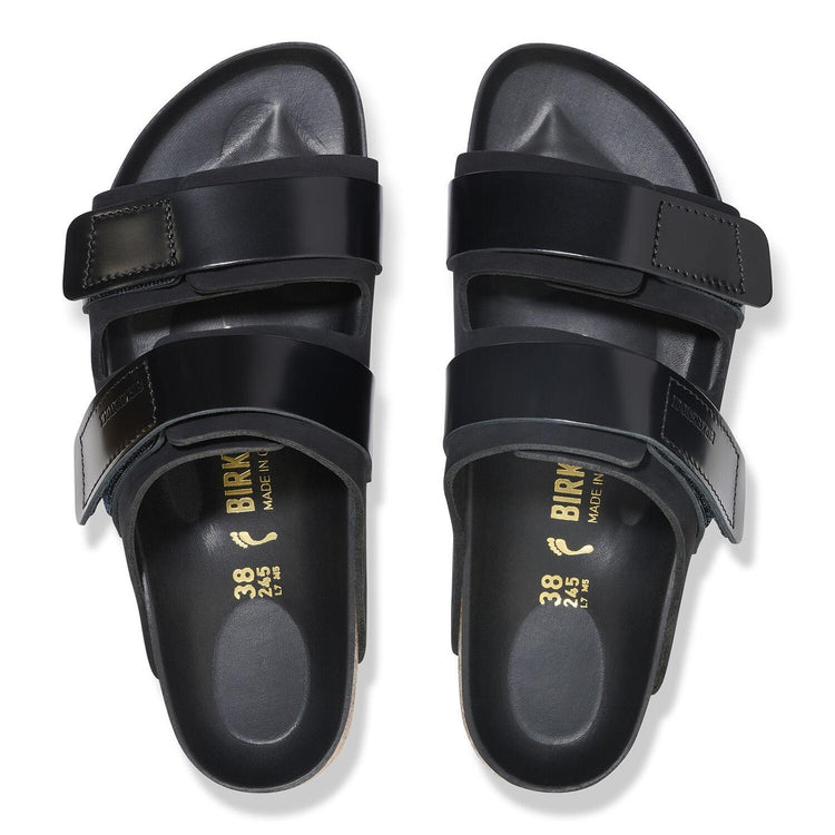 UJI Black Nabuck Leather - Sandali Uomo Neri 1026570  BIRKENSTOCK 