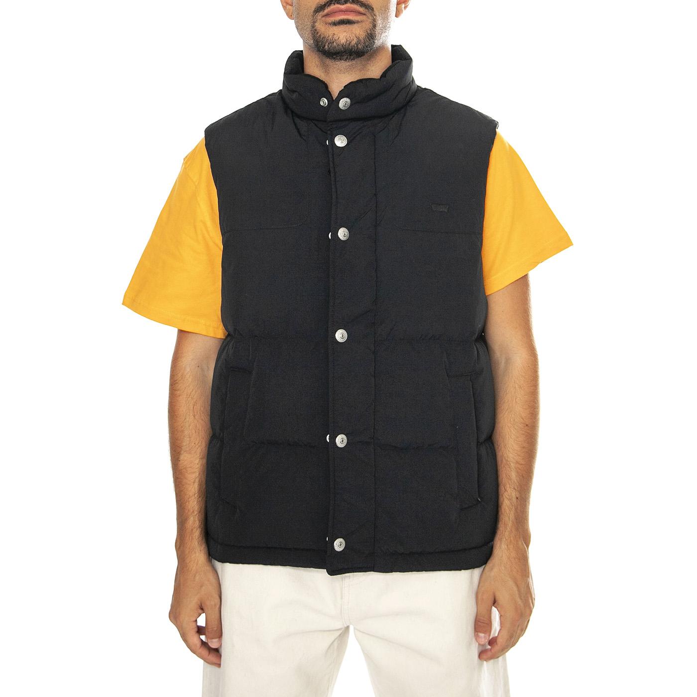 Rockridge Vest Jet Black - Giacca Smanicata Uomo Nera A8556-0000  LEVIS 