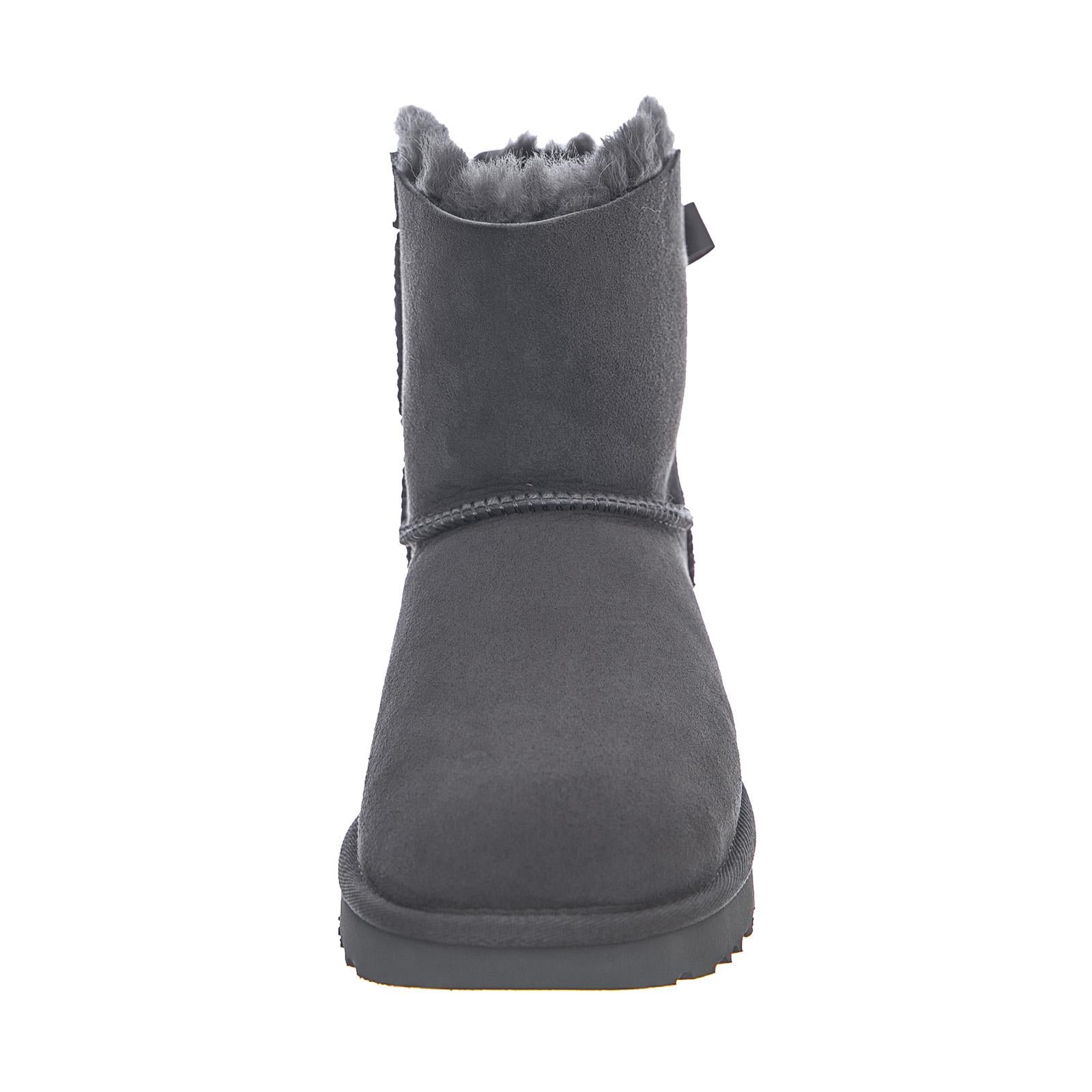 Mini Bailey Bow II - Grey - Stivaletti alla Caviglia Donna Grigi UGSBLBOWMGY1016501W  UGG 