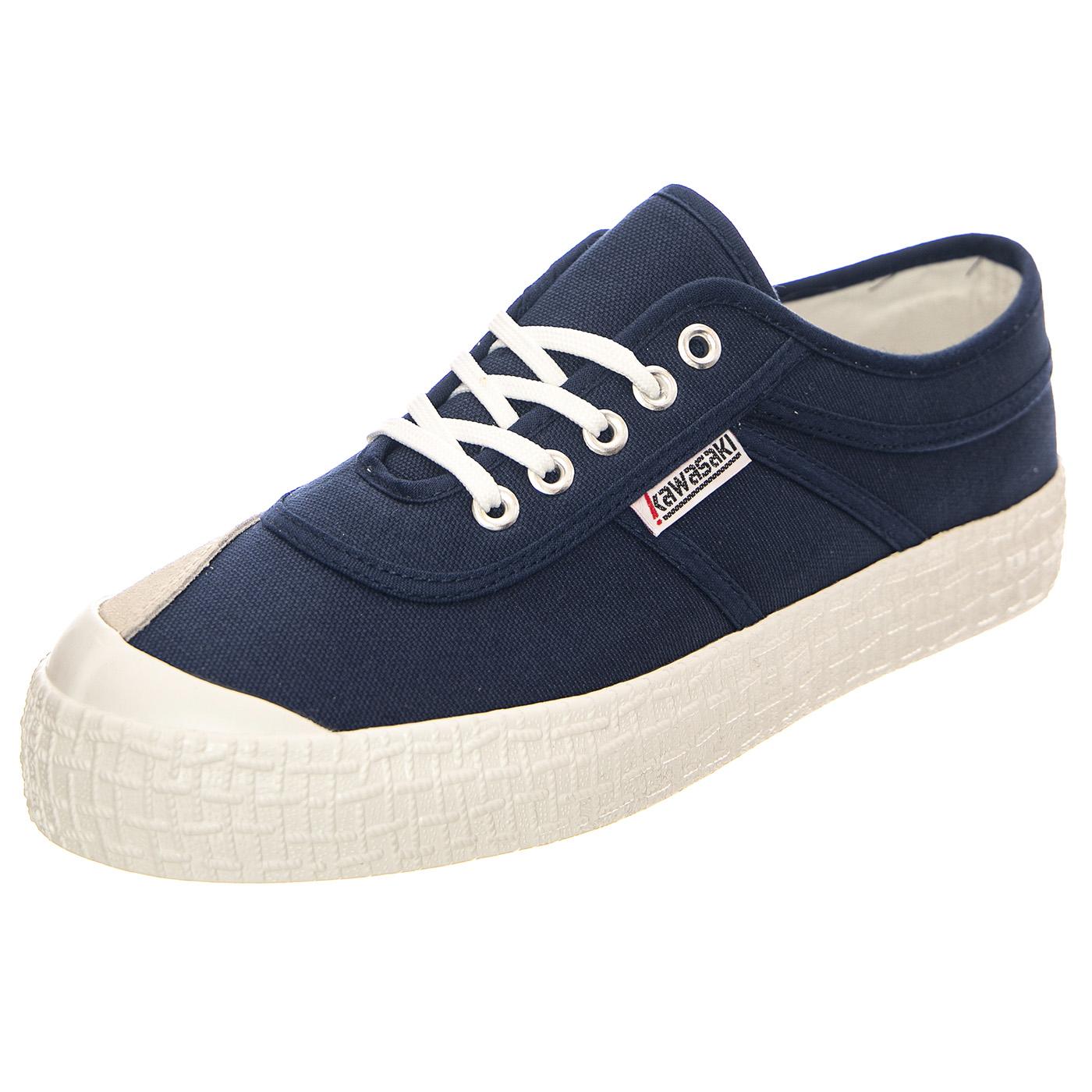 Original 3.0 Navy - Scarpe Stringate Profilo Basso Uomo / Donna Blu KWS232427-2002  KAWASAKI 