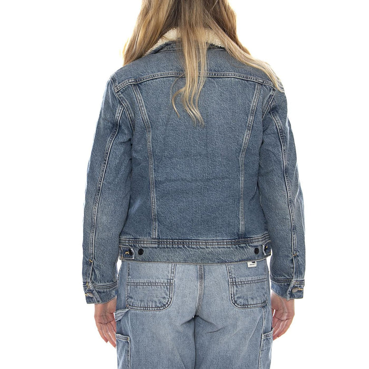 Sherpa Rider Jkt Teleport Medium -- Giacca Donna Blu 112370869 . LEE 