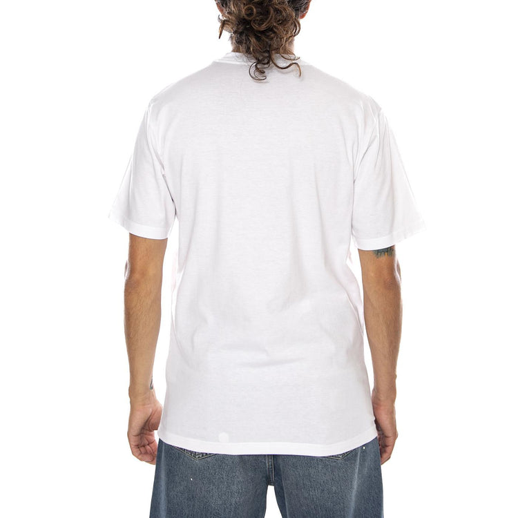 S/S I HARTT T-SHIRT WHITE - Maglietta Girocollo Uomo Bianca I037538 02XX CARHARTT WIP 