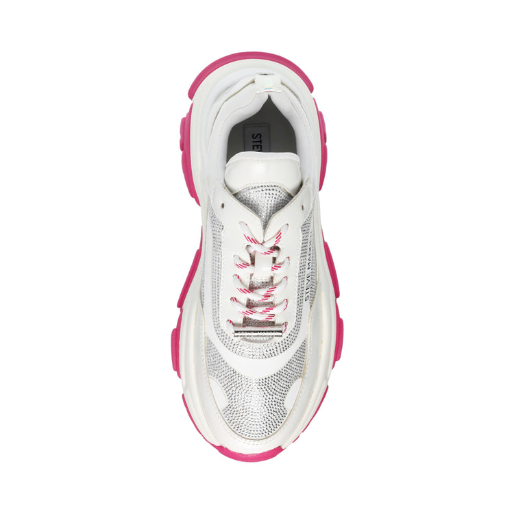 Fireball Wht / Fuchs - Scarpe Stringate Profilo Basso Donna Bianche / Viola SMPFIREBALL-WHT  STEVE MADDEN 