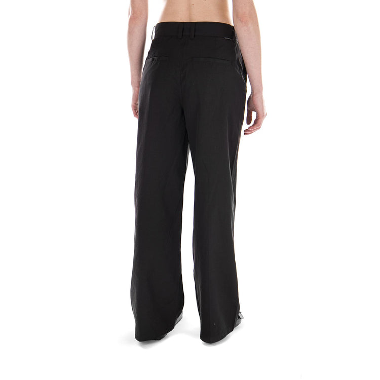 GRETCHEN WIDE LEG TROUSER BLACK 216061-BLACK  STUSSY 