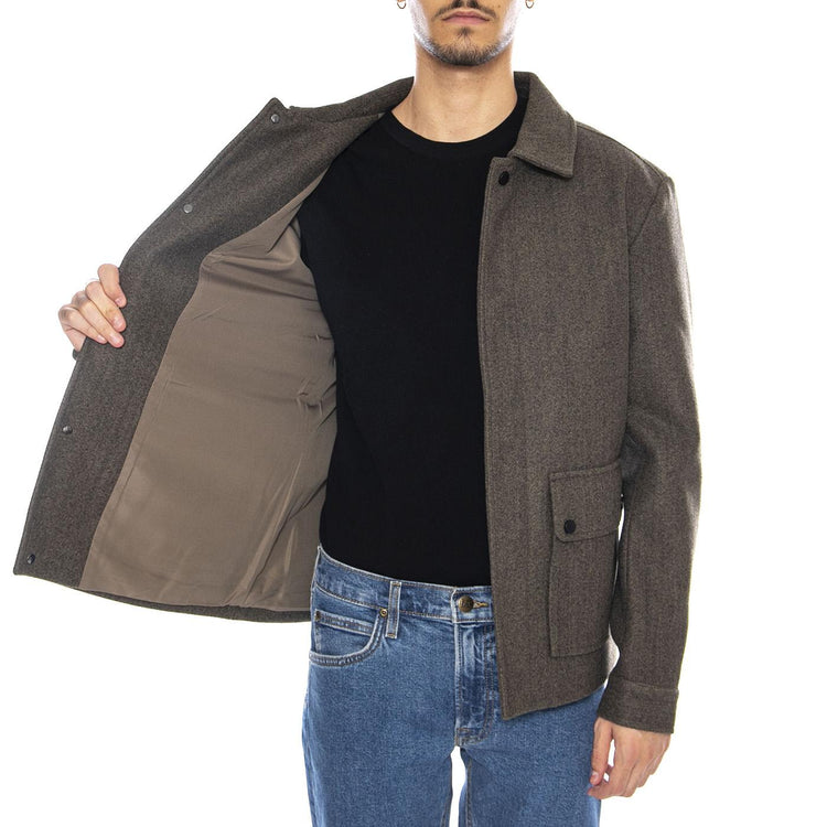 Connor Life Jacket OTW Noos Bungee Cord Melange - Giacca Uomo Grigia 22025735-4787386  ONLY & SONS 