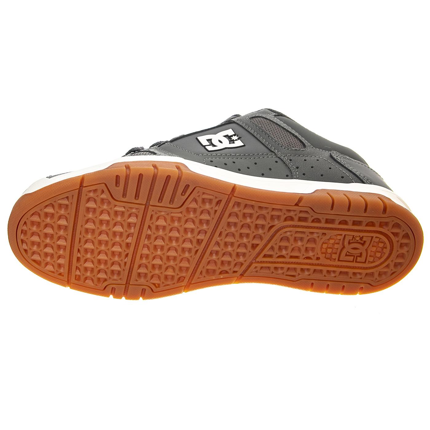 DC Shoes Stag Grey / Gum - Scarpe Stringate Profilo Basso Uomo Grigie 320188-2GG  DC 