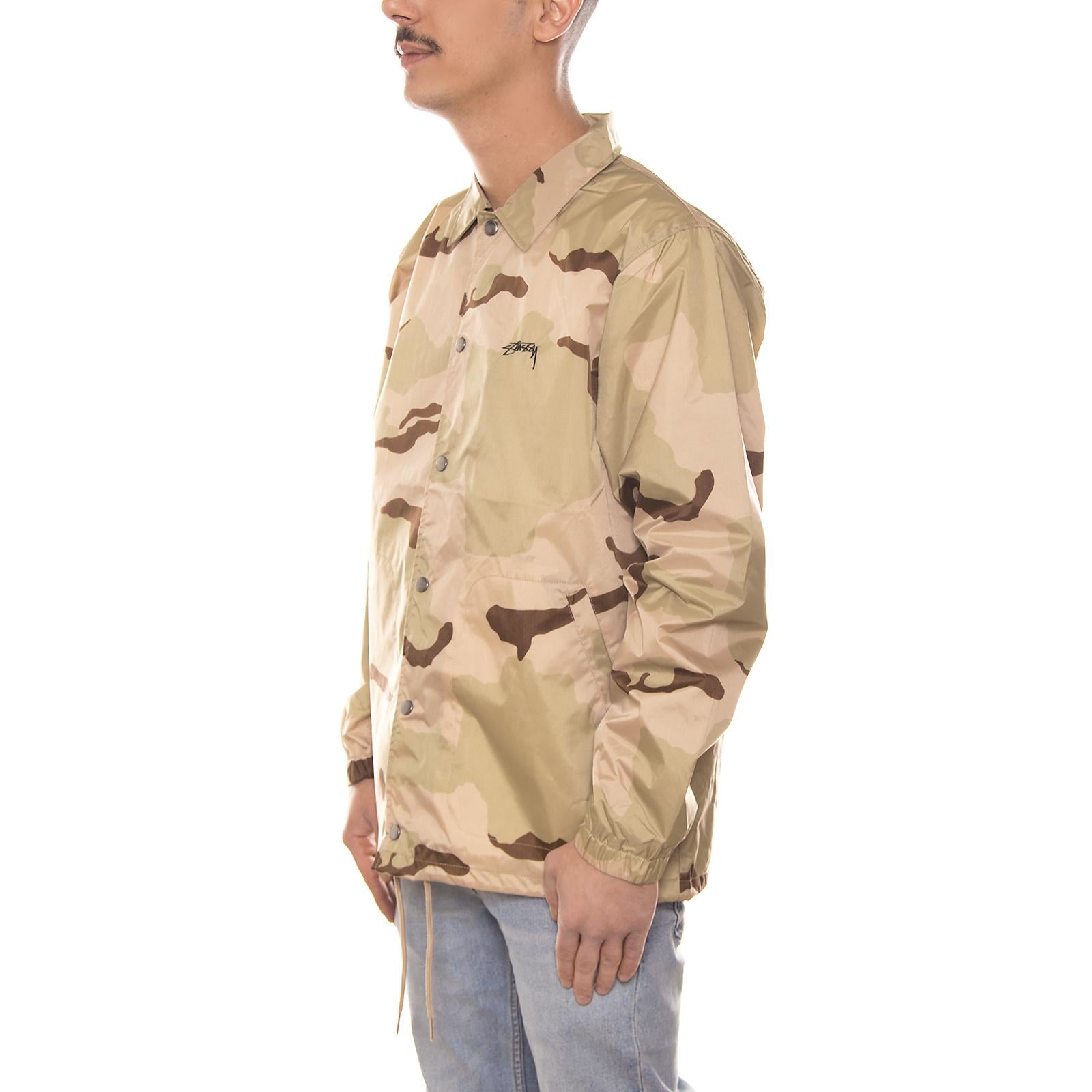 SPRING COACH JACKET CAMO 115332-CAMO  STUSSY 