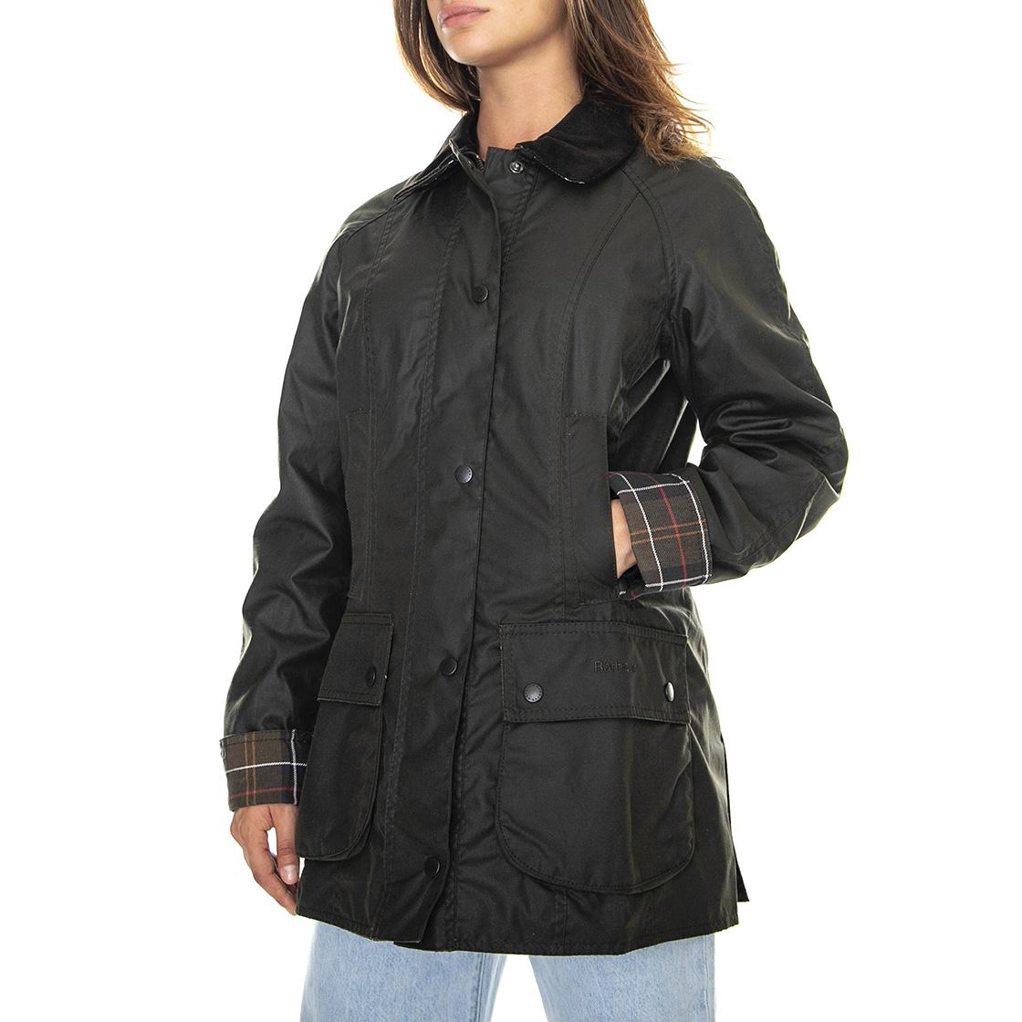 Classic Bedale Wax Jacket Olive - Giacca Invernale Donna Marrone FW22-LWX0668-OL71  BARBOUR 