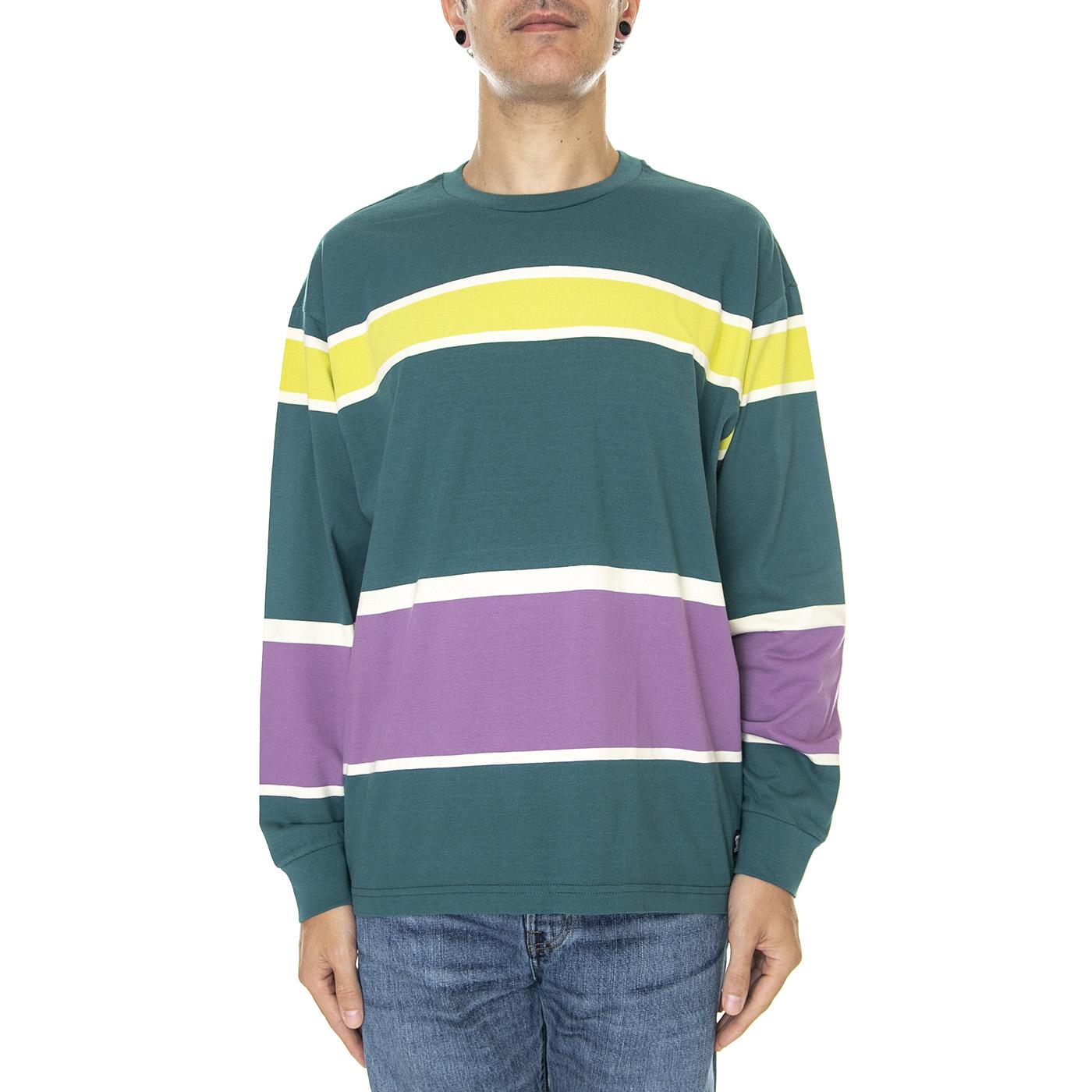 Skate Graphic Box LS Tee Oversized Teal - Maglietta Girocollo Maniche Lunghe Uomo Multicolore A1006-0004  LEVIS 