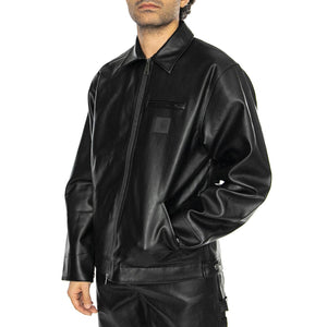 Detroit Jacket Black - Giacca Similpelle Uomo Nera I034426.89XX  CARHARTT WIP 