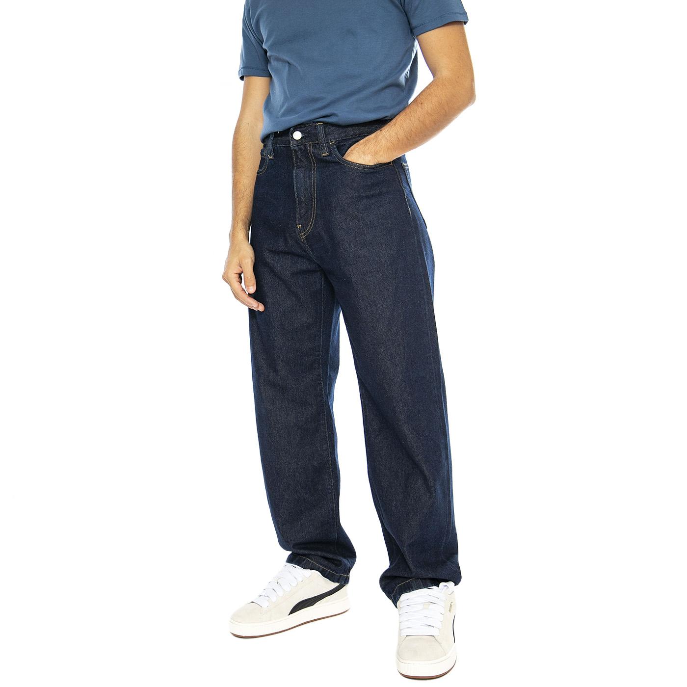Landon Pant Blue - Pantaloni Denim Jeans Uomo Blu I030468.0102  CARHARTT WIP 