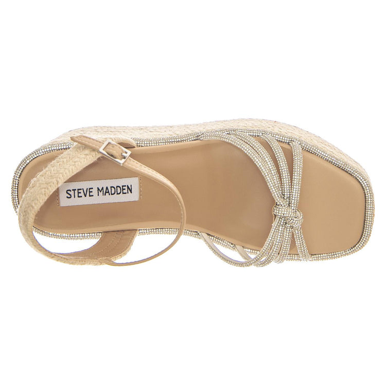 Jaded Rhinestone - Sandali Donna Beige SMJADED-R  STEVE MADDEN 