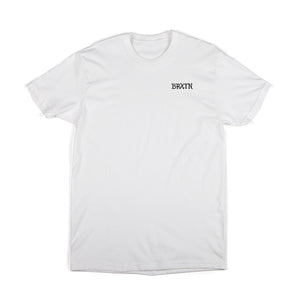 LOOKER S/S STT WHITE 06713-WHITE  BRIXTON 