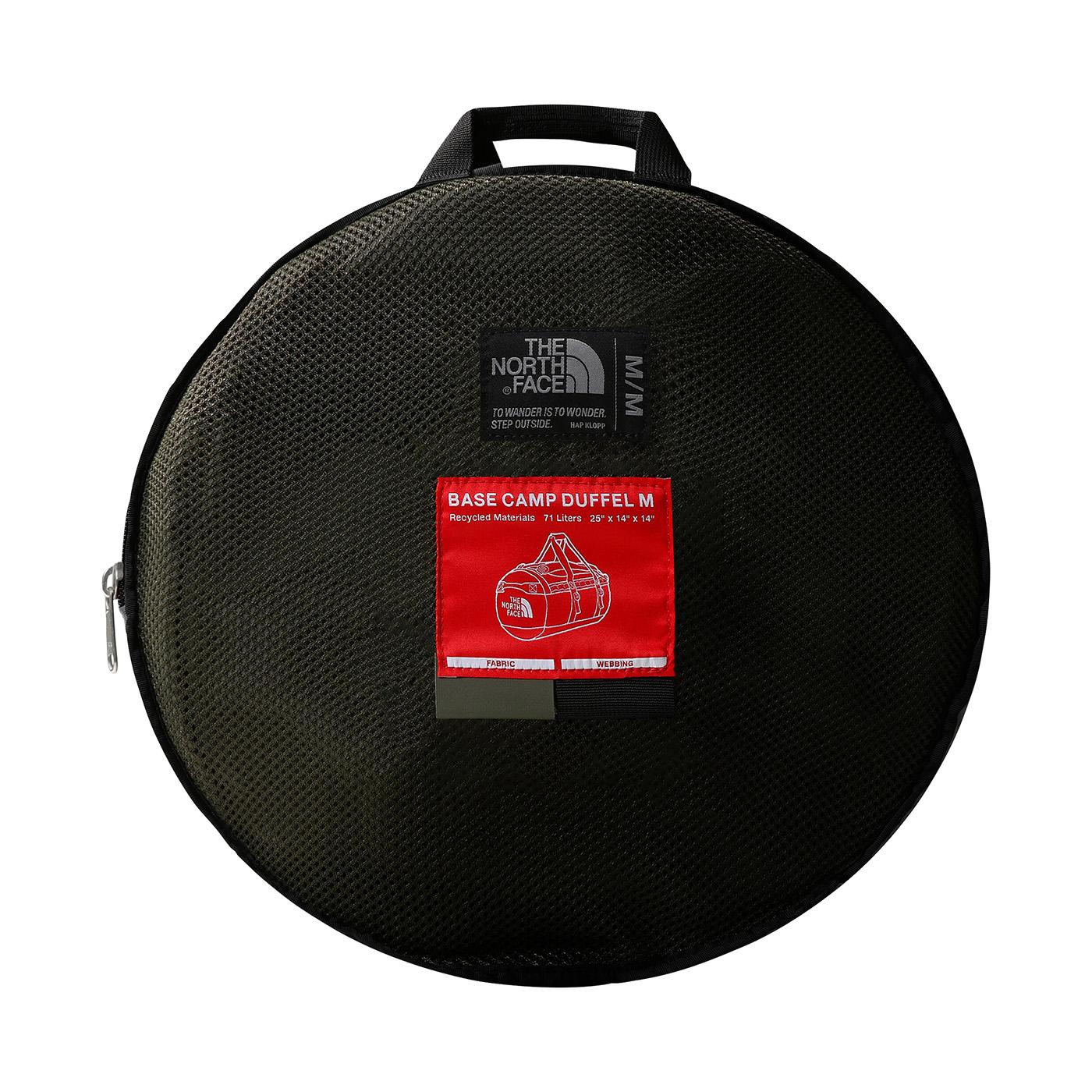 Base Camp Duffel Medium New Taupe Green / TNF Black - Borsa da Viaggio Verde NF0A52SA4WC1 . THE NORTH FACE 
