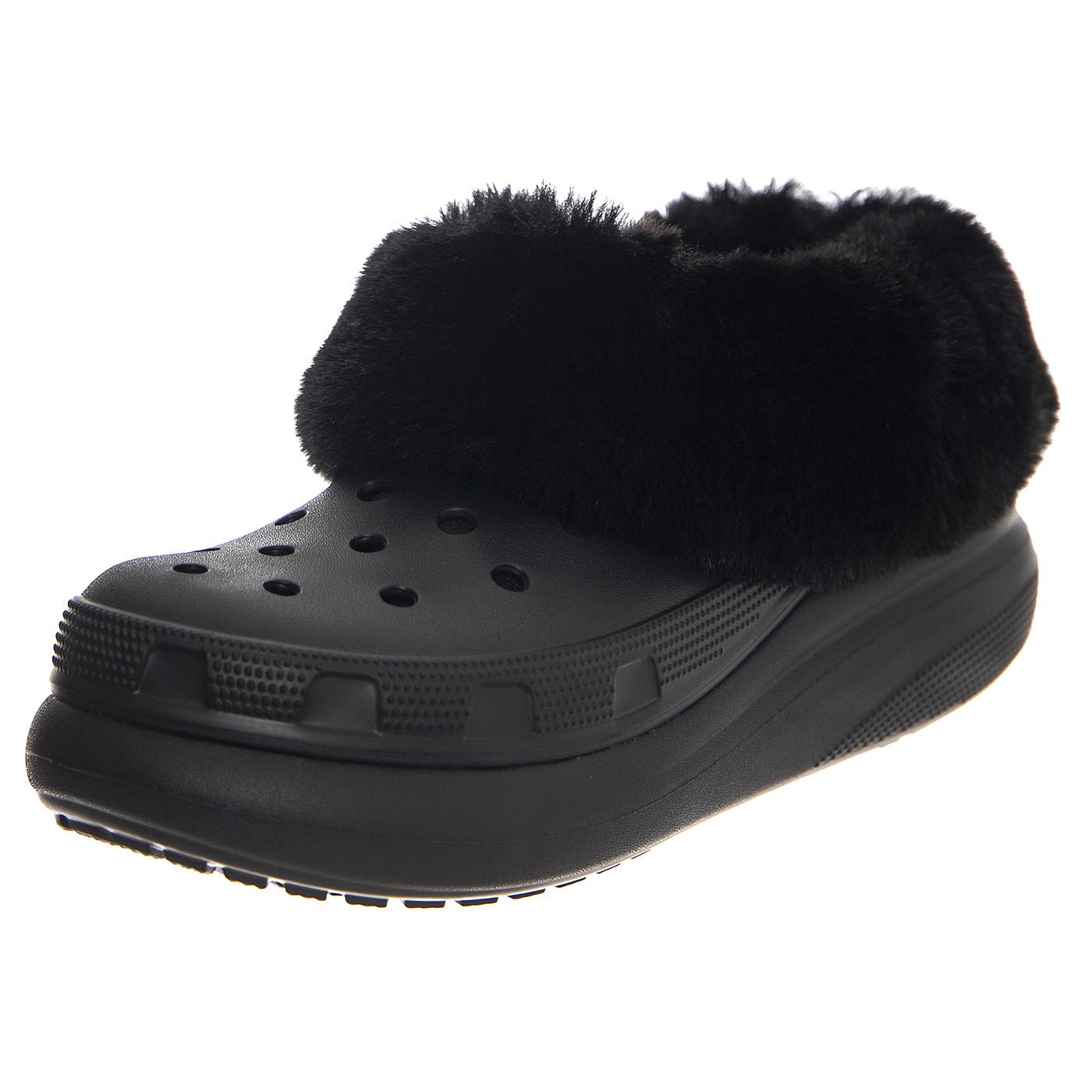 Furever Crush BLK - Sandali Donna Neri CR.208446-BLK  CROCS 