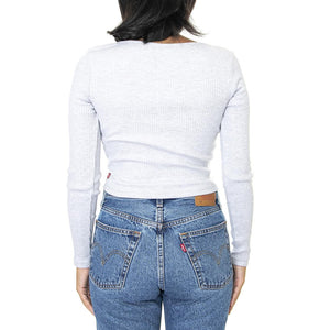 Rach Top Orbit Heather Gray - Top Donna Grigio A3391-0001  LEVIS 