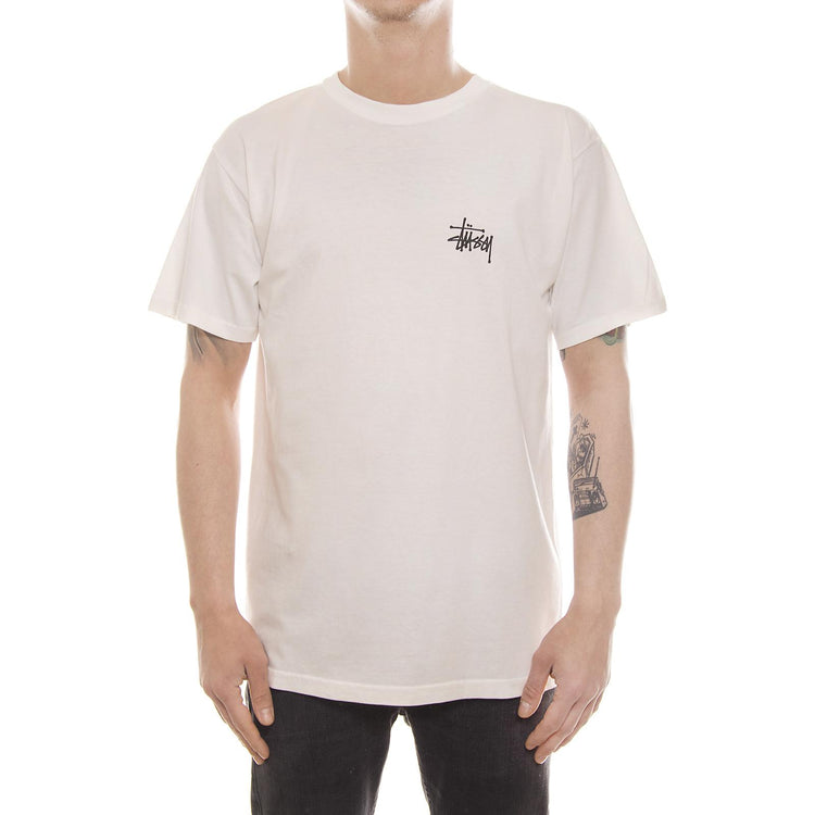 BASIC STUSSY PIG. DYED TEE NATURAL 1904031-NATURAL  STUSSY 
