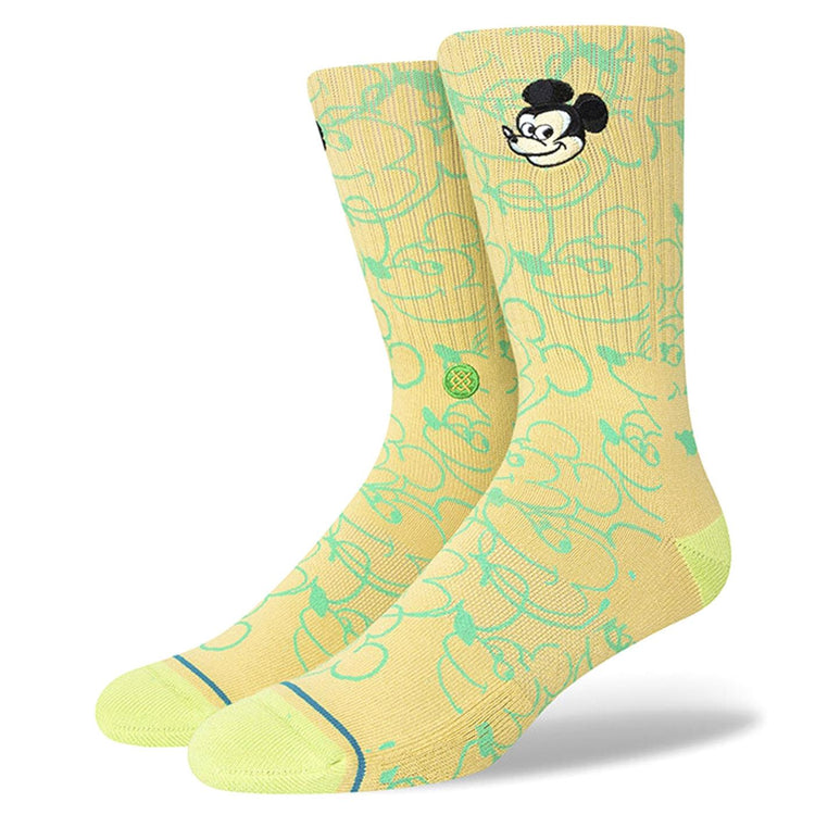 Dillon Froelich Mickey Green Socks - Calzini Verdi A556D22DFR  STANCE 