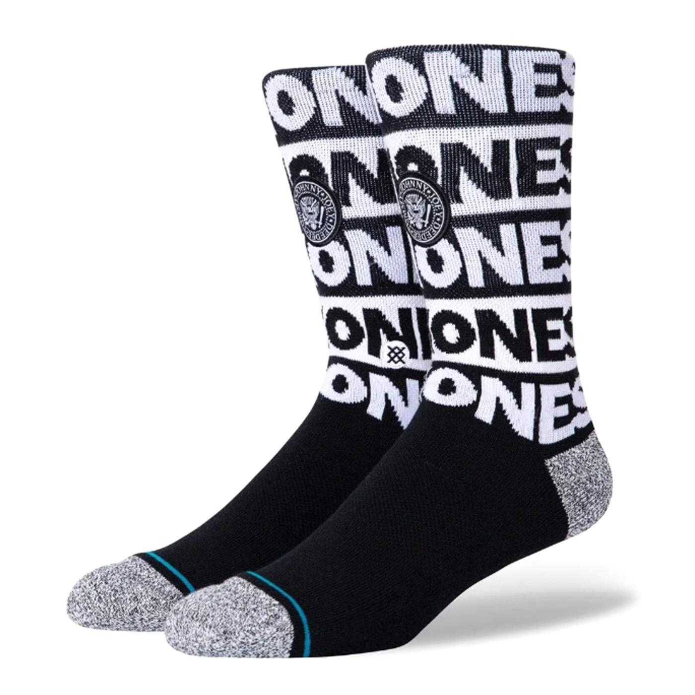 Ramones Black / Multicolored Socks - Calzini Neri / Multicolore A556B20THE  STANCE 