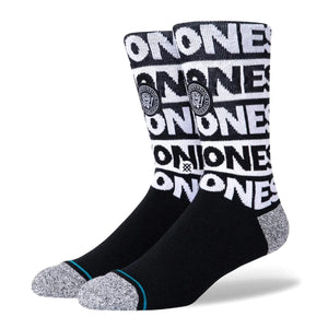 Ramones Black / Multicolored Socks - Calzini Neri / Multicolore A556B20THE  STANCE 