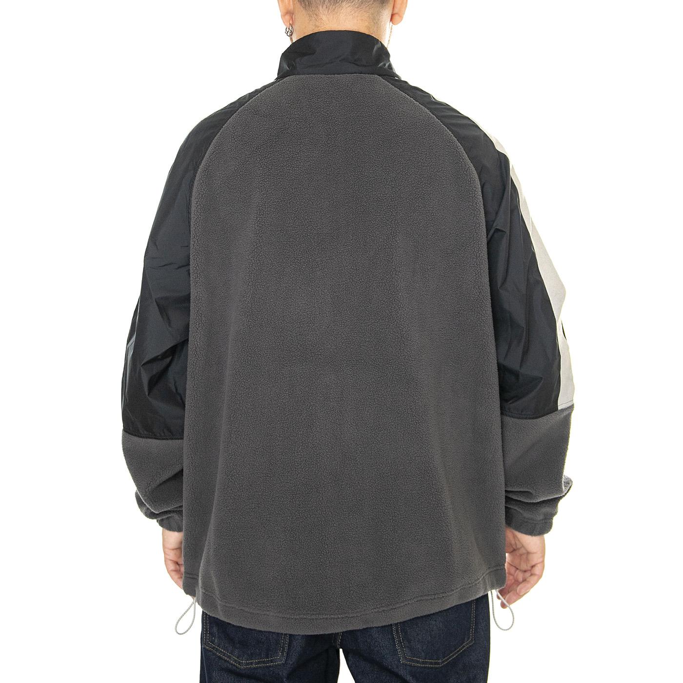 Max Ugg Fluff Sport Jacket Black/ Dark Ash - Giacca Uomo Nera UGC1154350-BKD  UGG 