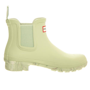 Original Chelsea Boot Marble Muffled Green - Stivaletti Donna Verdi HUSWFS2257RMA-MMF  HUNTER 