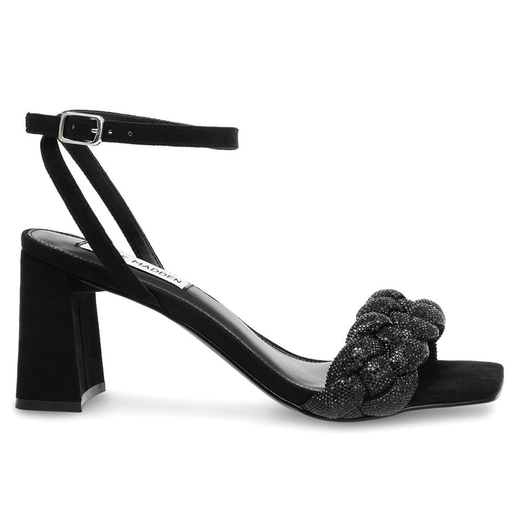Lidia Black / Crystal - Sandali Donna Neri SMSLIDIA-BLK  STEVE MADDEN 